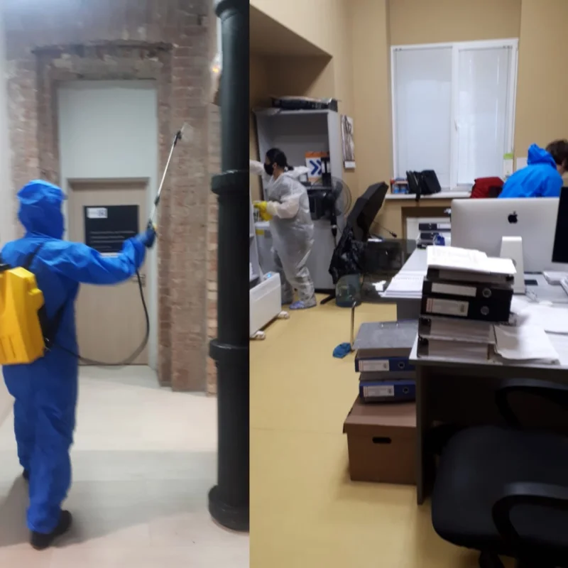 Санитарная обработка офиса у м. Павелецкая