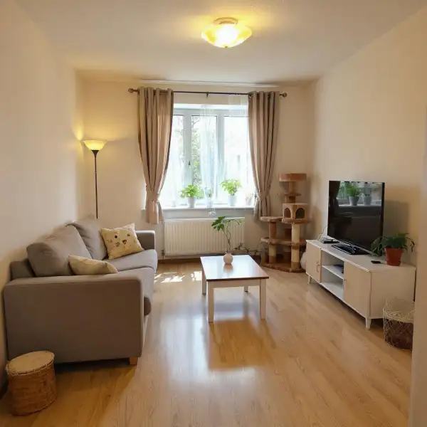 Наведение порядка в двушке после кошек - после уборки